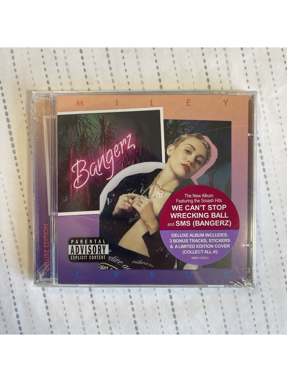Miley Cyrus CD Bangerz LIMITED EDITION VARIANT COVER Explicit New Sealed